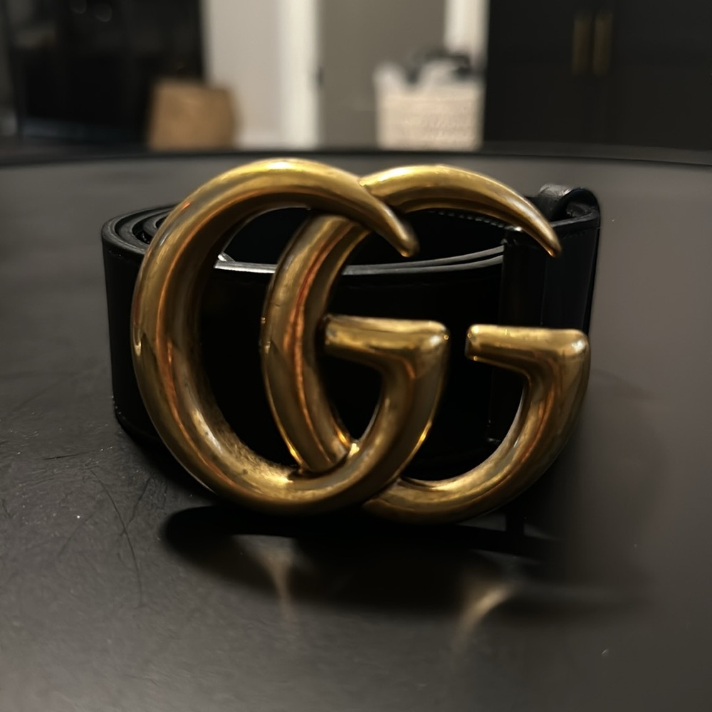 GUCCI Marmont 2015 Re-Edition Wide Belt - Picture 4 of 8